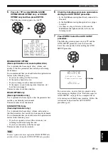 Preview for 43 page of Yamaha HTY-7040 Owner'S Manual