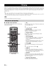 Preview for 52 page of Yamaha HTY-7040 Owner'S Manual