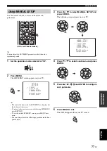 Preview for 79 page of Yamaha HTY-7040 Owner'S Manual