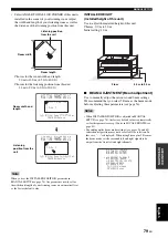 Preview for 81 page of Yamaha HTY-7040 Owner'S Manual