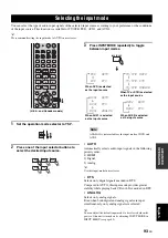 Preview for 95 page of Yamaha HTY-7040 Owner'S Manual