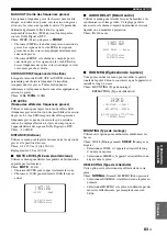 Preview for 203 page of Yamaha HTY-7040 Owner'S Manual