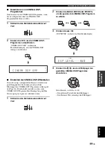 Preview for 307 page of Yamaha HTY-7040 Owner'S Manual