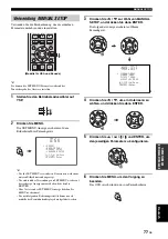 Preview for 315 page of Yamaha HTY-7040 Owner'S Manual