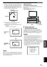 Preview for 317 page of Yamaha HTY-7040 Owner'S Manual