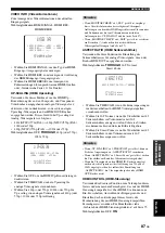 Preview for 325 page of Yamaha HTY-7040 Owner'S Manual