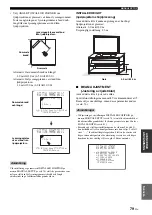 Preview for 435 page of Yamaha HTY-7040 Owner'S Manual