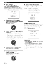 Preview for 442 page of Yamaha HTY-7040 Owner'S Manual