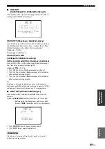 Preview for 445 page of Yamaha HTY-7040 Owner'S Manual