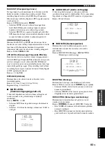 Preview for 557 page of Yamaha HTY-7040 Owner'S Manual