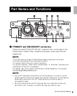 Предварительный просмотр 9 страницы Yamaha HY144-D Owner'S Manual