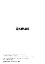 Preview for 50 page of Yamaha i88x Installation Manual