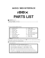 Preview for 67 page of Yamaha i88x Service Manual