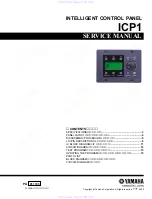 Предварительный просмотр 1 страницы Yamaha ICP1 Service Manual