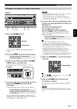 Preview for 55 page of Yamaha ISX-800 Owner'S Manual