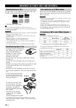 Preview for 60 page of Yamaha ISX-800 Owner'S Manual