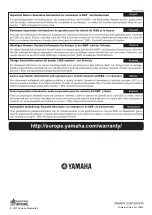 Preview for 164 page of Yamaha ISX-800 Owner'S Manual