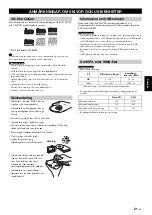 Preview for 95 page of Yamaha ISX-B820 Owner'S Manual