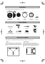 Предварительный просмотр 3 страницы Yamaha IW480C - NS Left / Right CH Speakers Owner'S Manual