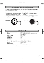 Предварительный просмотр 7 страницы Yamaha IW480C - NS Left / Right CH Speakers Owner'S Manual