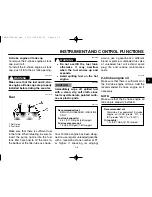 Preview for 19 page of Yamaha JOG RR CS50 Owner'S Manual