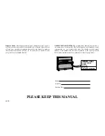 Предварительный просмотр 3 страницы Yamaha JU109 Owner'S Manual