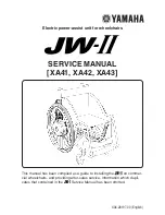 Preview for 1 page of Yamaha JW-II Service Manual