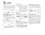 Предварительный просмотр 6 страницы Yamaha K-720 Owner'S Manual