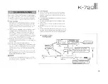 Предварительный просмотр 15 страницы Yamaha K-720 Owner'S Manual