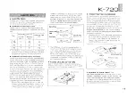 Предварительный просмотр 17 страницы Yamaha K-720 Owner'S Manual