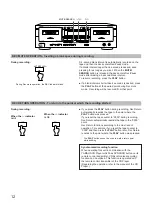 Preview for 12 page of Yamaha K-903 Owner'S Manual