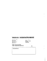 Предварительный просмотр 14 страницы Yamaha KA-30 Service Manual