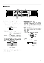 Preview for 7 page of Yamaha KAX-2500 Owner'S Manual