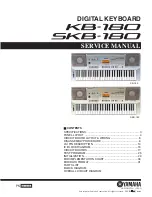 Yamaha KB-180 Service Manual preview