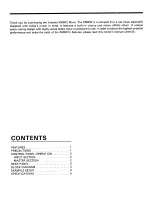 Preview for 2 page of Yamaha KM602 Operating Manual