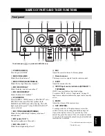 Предварительный просмотр 7 страницы Yamaha KMA-500 Owner'S Manual