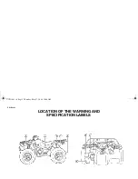 Preview for 10 page of Yamaha KODIAK 400 Owner'S Manual