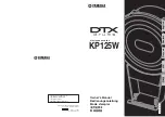 Preview for 1 page of Yamaha KP125W Owner'S Manual