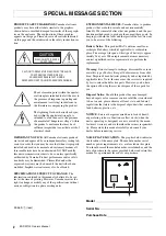 Preview for 2 page of Yamaha KS-SW100 Owner'S Manual