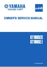 Yamaha KT100SEC Owner'S Service Manual preview