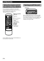 Preview for 8 page of Yamaha KX-M5 Owner'S Manual