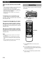 Preview for 10 page of Yamaha KX-M5 Owner'S Manual