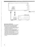 Preview for 4 page of Yamaha KX-W10 Owner'S Manual