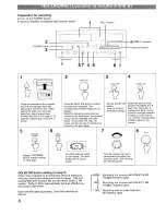 Preview for 8 page of Yamaha KX-W10 Owner'S Manual