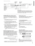 Preview for 9 page of Yamaha KX-W10 Owner'S Manual