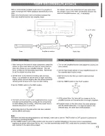 Preview for 13 page of Yamaha KX-W10 Owner'S Manual