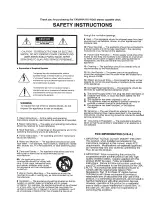 Preview for 2 page of Yamaha KX-W262 Owner'S Manual