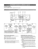 Preview for 6 page of Yamaha KX-W262 Owner'S Manual