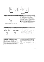 Предварительный просмотр 11 страницы Yamaha KX-W282 Owner'S Manual