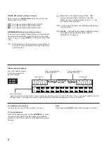 Предварительный просмотр 6 страницы Yamaha KX-W321 Owner'S Manual